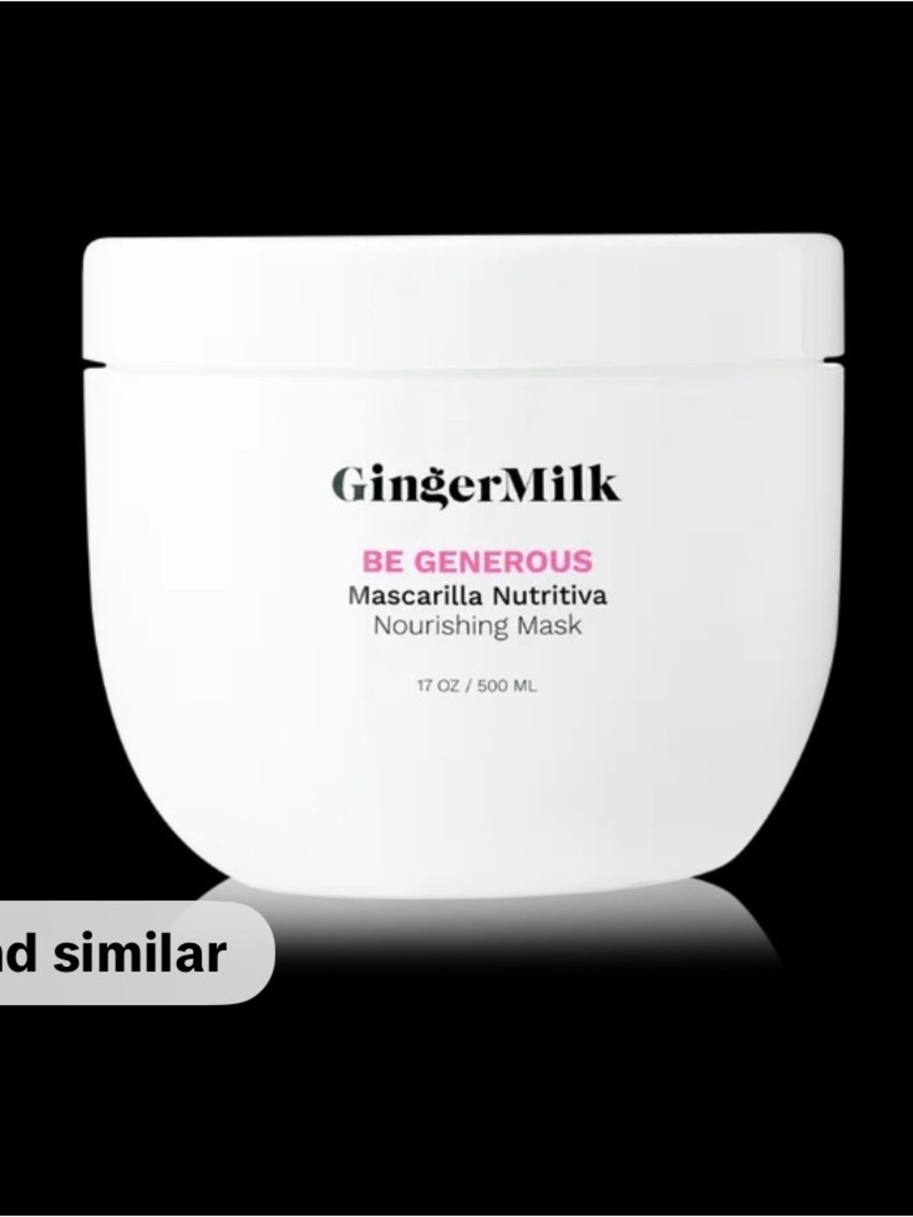 Be Generous Nourishing Hair Mask - White